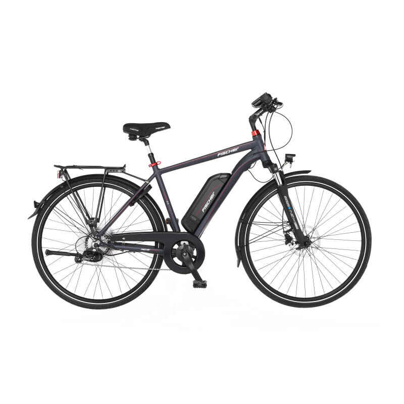 Refurbished FISCHER Trekking E-Bike Viator 2.0-  anthrazit RH 50cm 28 Zoll 557Wh