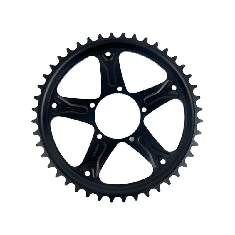 Plateau de Vélo 44 Dents pour Moteur Pédalier Bafang 8FUN BBS01, BBS01B, BBS02, 2/4