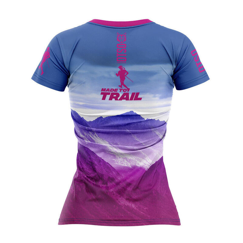 T-Shirt de manga curta Mulher OTSO - Made To Trail