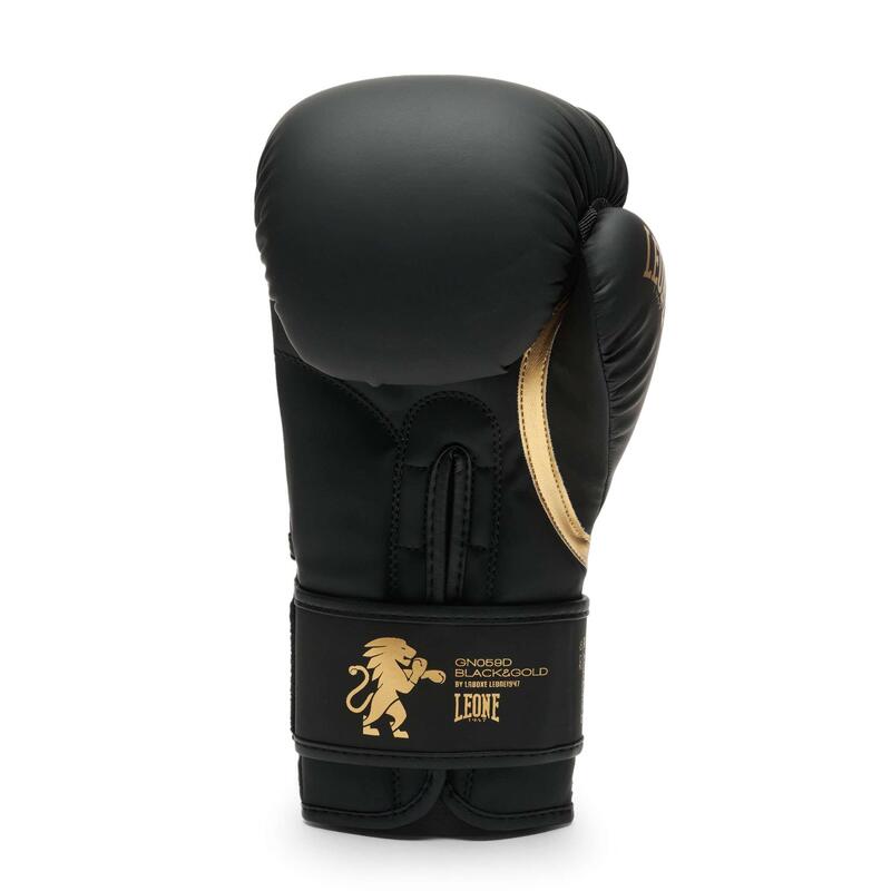 Guantes de Boxeo Leone1947 Black&Gold negro