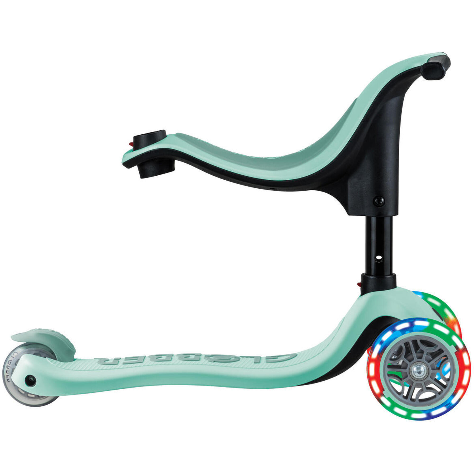 GO UP Sporty Lights Scooter / Triciclo Menta Pistacchio