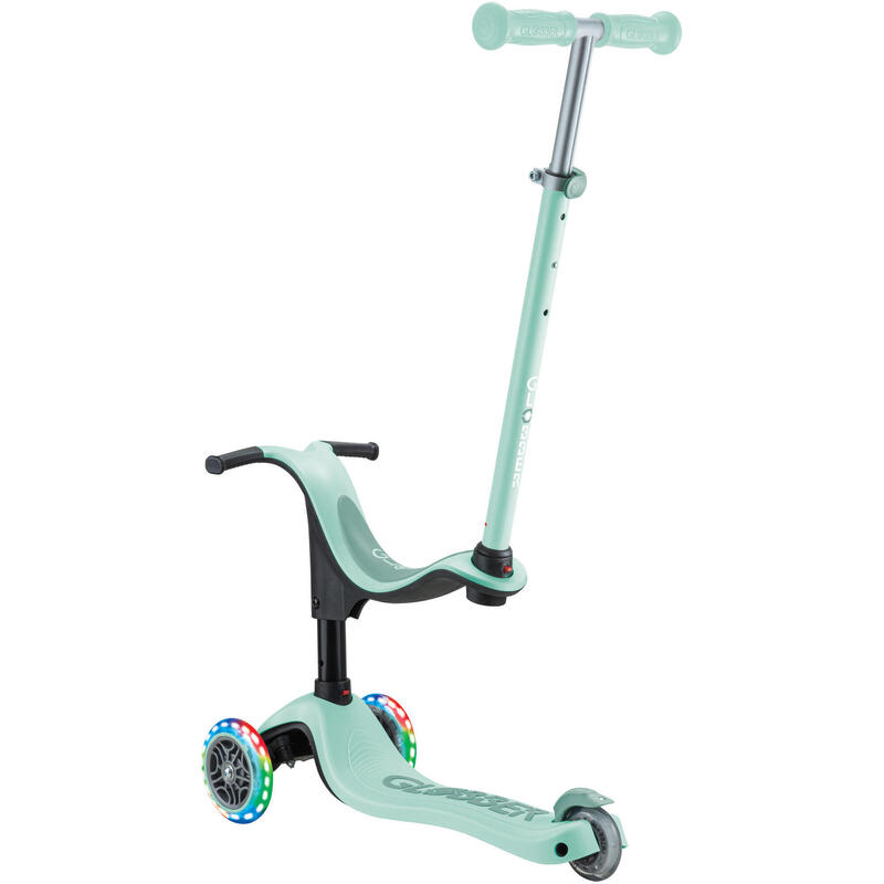 Scooter Laufrad / Dreirad  GO UP Sporty Lights  Mint-pistachio