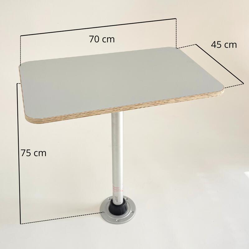 Mesa camper desmontable Plykit Granadella madera contrachapada