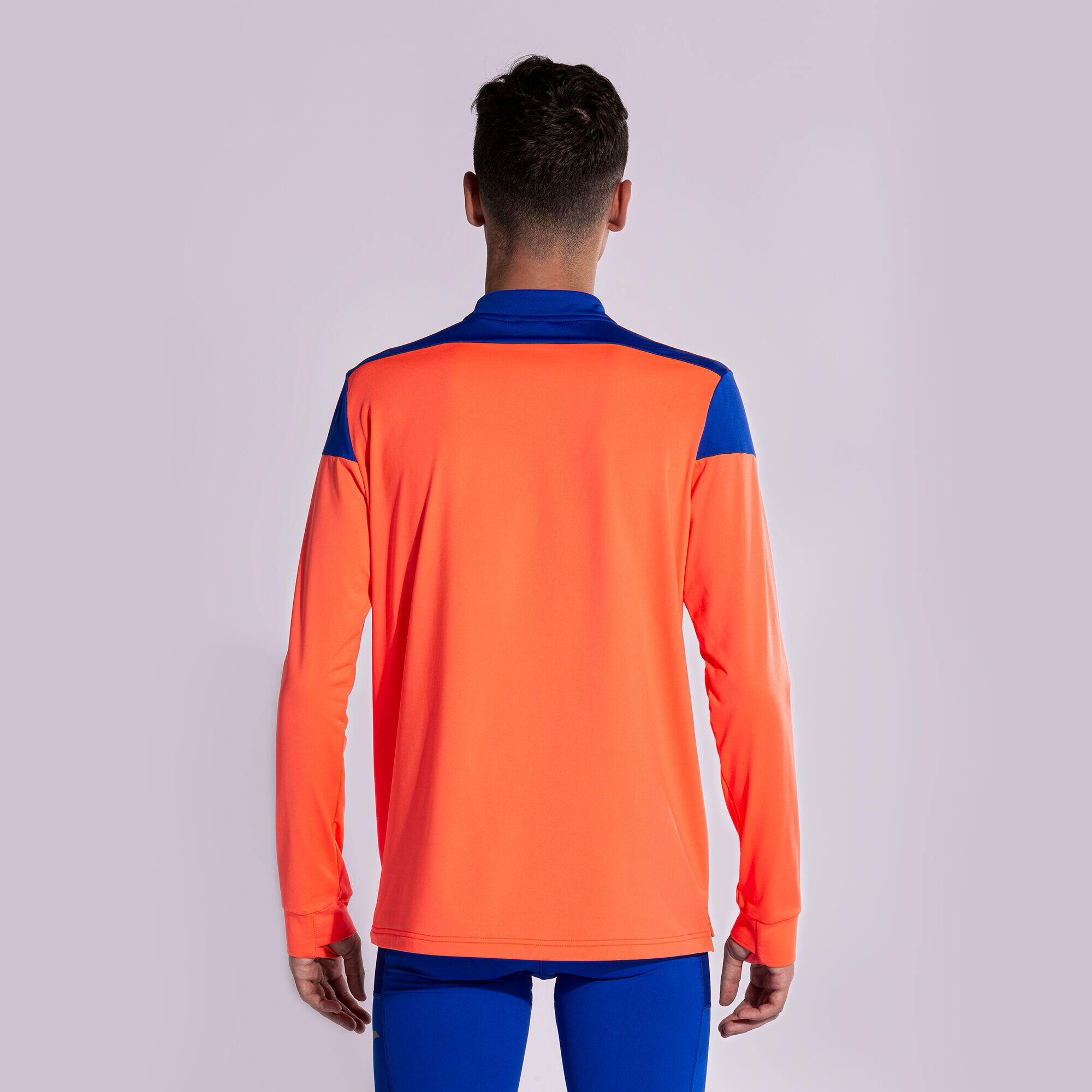 Sudadera Running Hombre Joma Elite X Coral Flúor 6/7