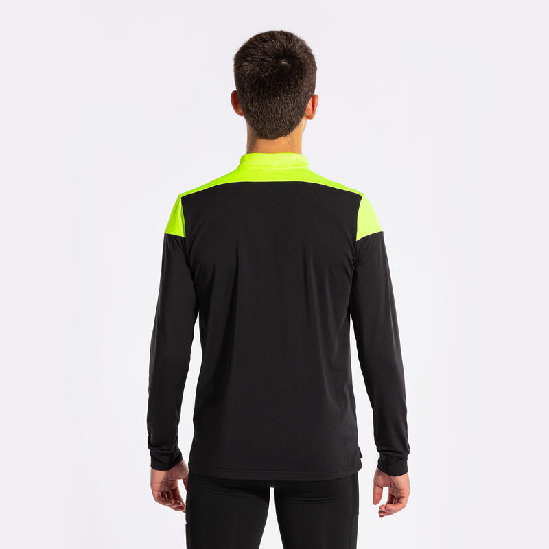 Sudadera Running Hombre Joma Elite X Negro