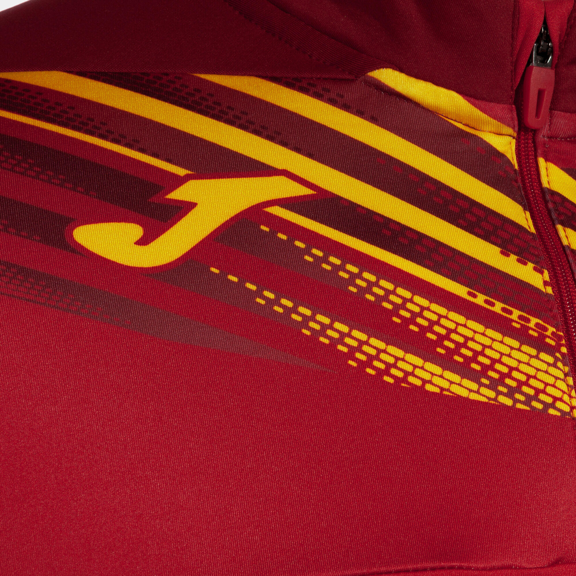 Sudadera Running Hombre Joma Elite X Rojo 3/4