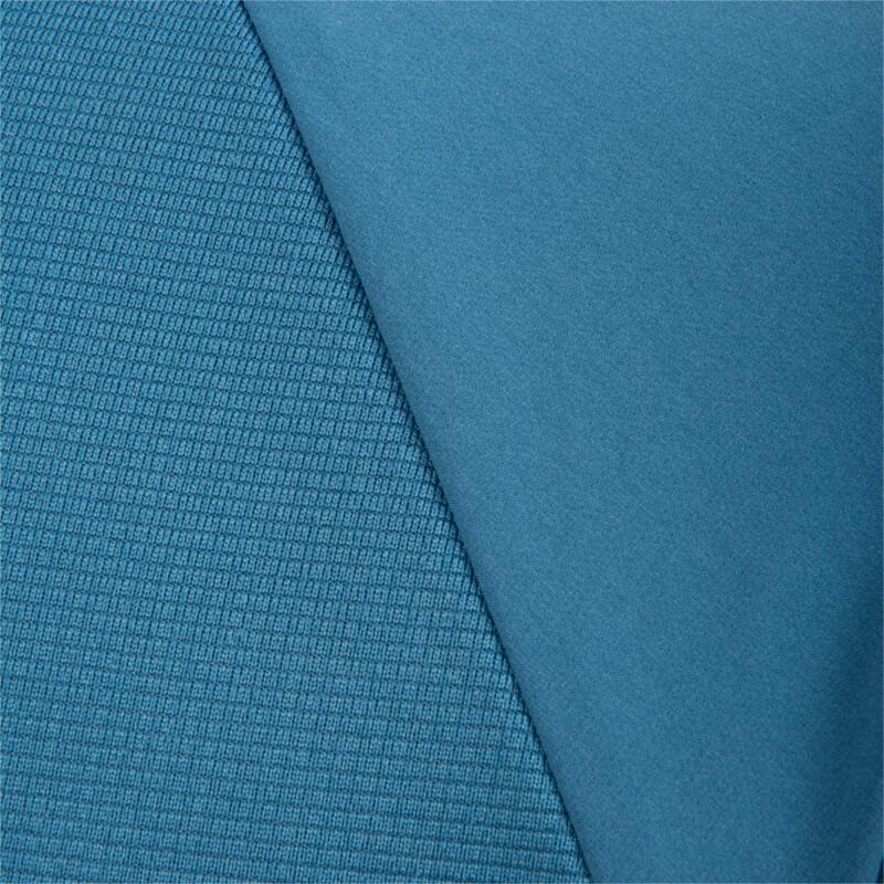 Hirta Hybrid chemise et veste en une seule couche pour hommes- Bleu
