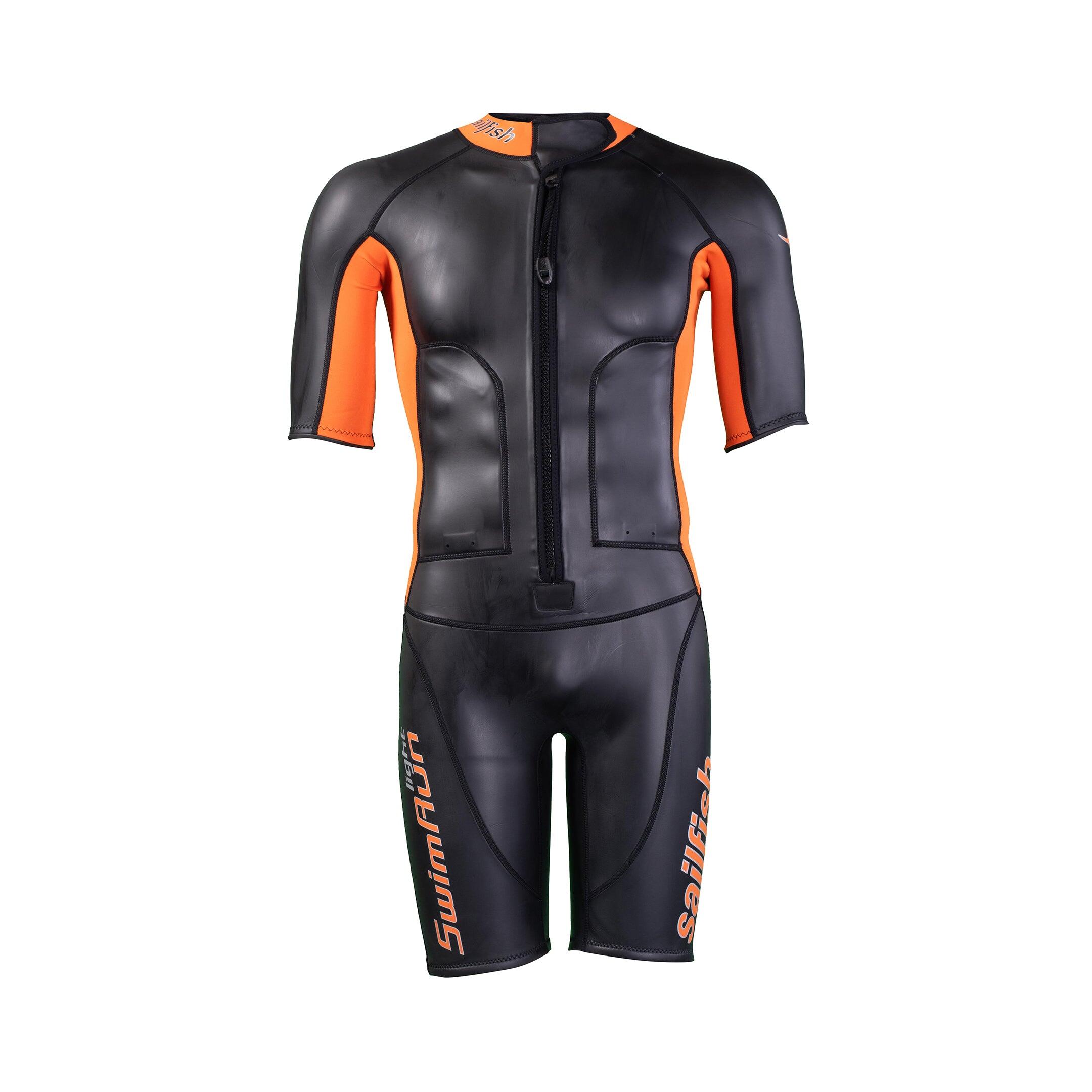 Fato de banho Light SwimRun natação Unisex Laranja Sailfish