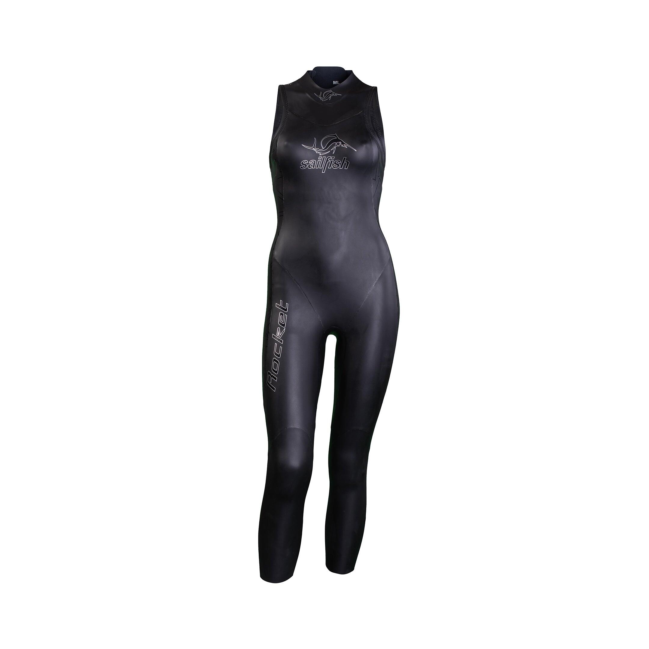 SAILFISH Fato de mergulho sem mangas Rocket 3 natação Mulher Preto Sailfish