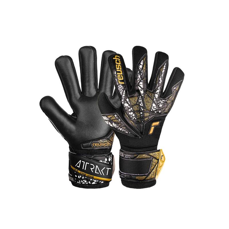 REUSCH Gants de gardien Attrakt Silver NC Finger Support Junior