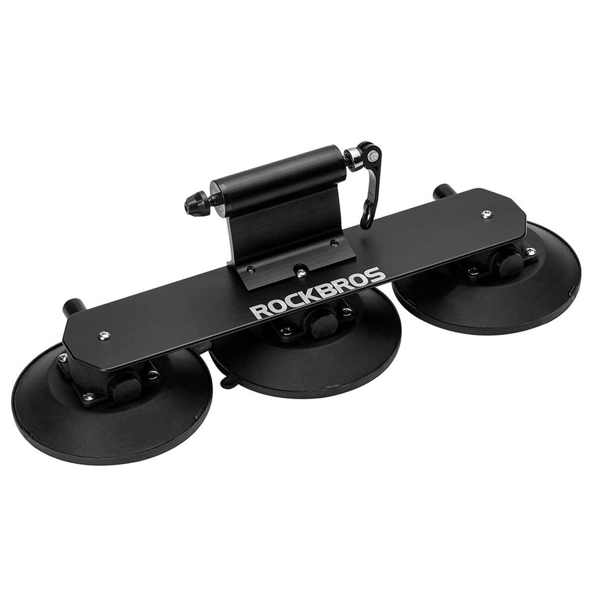 Rockbros - Porte-vélos Toit Voiture Ventouse Noir 1 Vélo Sans E-bike - Porte-vélo - Noir - No Size - Decathlon