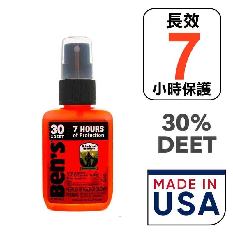 30 DEET Pump US Made Mosquito Repellent (100ml)