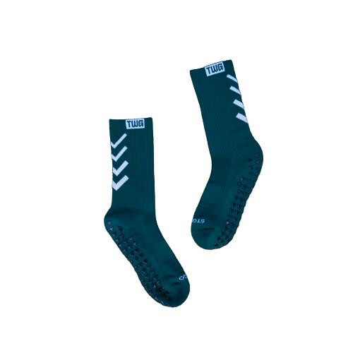 成人防滑襪 - 墨綠色