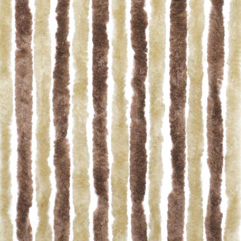 Travellife Chenille bruin/beige 56x185cm