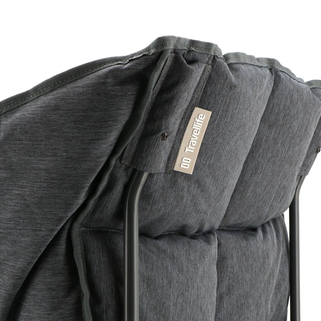 Lago chair cross grey - Foldable & Compact 6/6