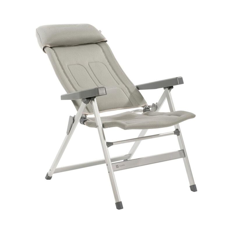 Travellife Lucca chaise réglable comfort cool grey