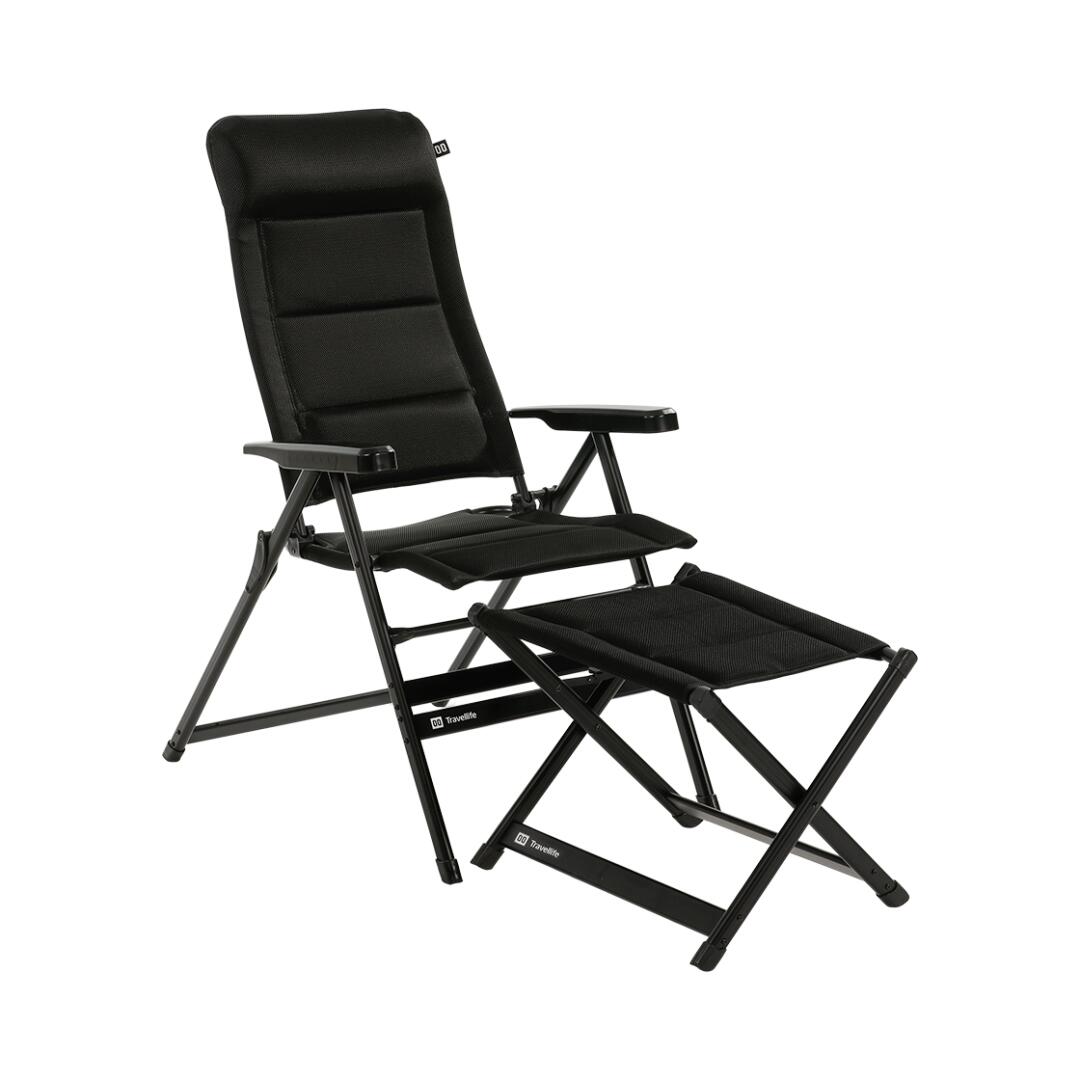 Travellife Barletta chaise réglable comfort XL black 5/7