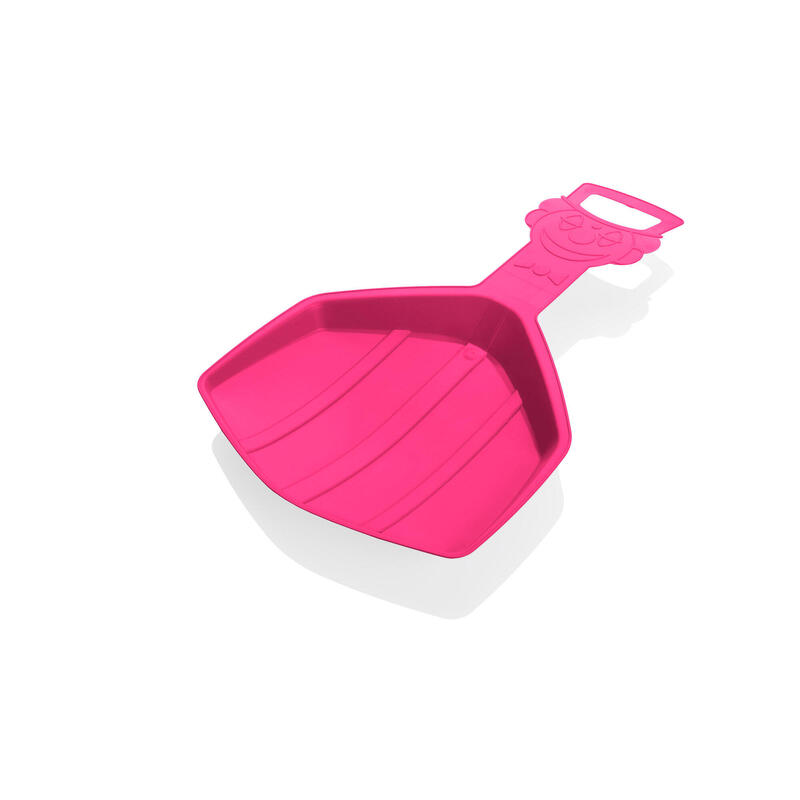 Sanie Klaun Roz, din plastic, 57x33x5 cm