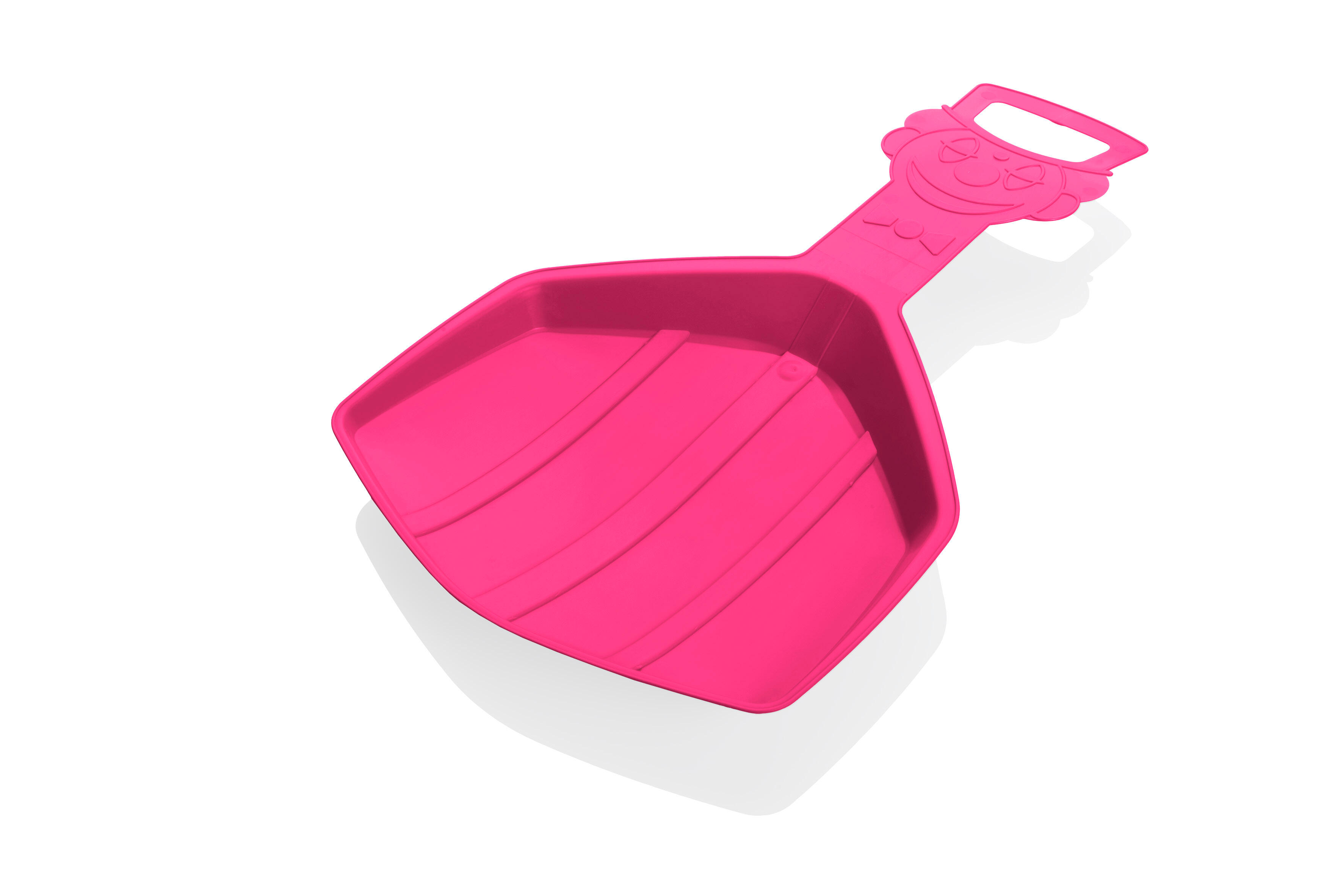 Sanie Klaun Roz, din plastic, 57x33x5 cm