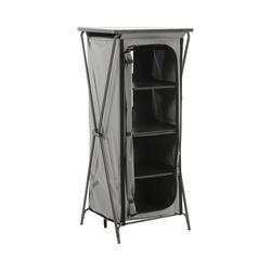 Travellife Toledo armoire de rangement pliable haute dark grey