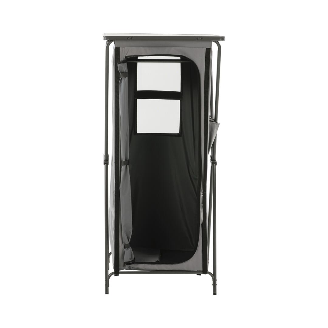 Travellife Toledo armoire de rangement pliable haute dark grey 5/6