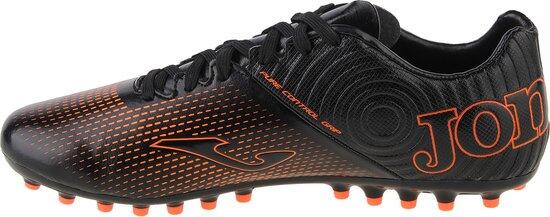 Ghete fotbal Xpander 2201 AG, piele ecologică, Negru, 45 1/3 3/3
