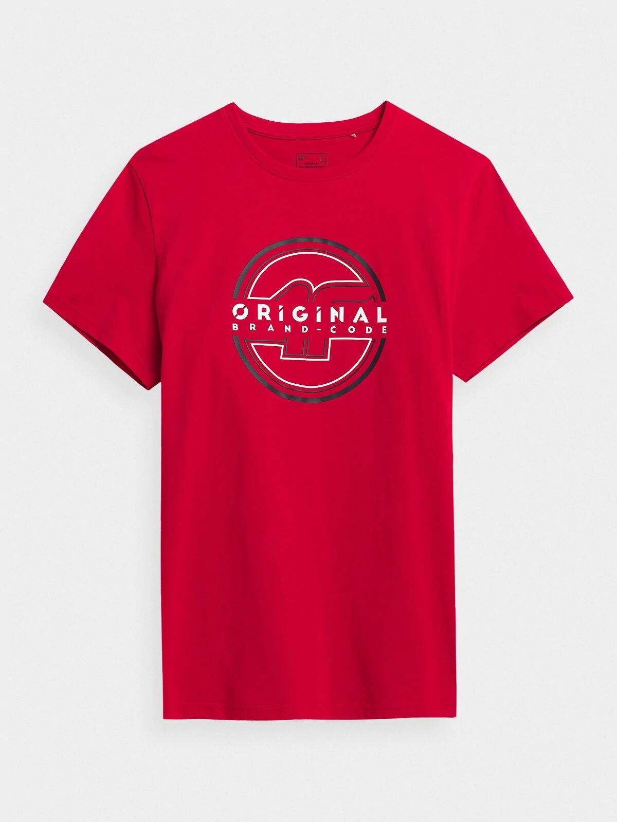 Tricou barbati 4F  TSM019, Rosu, XL