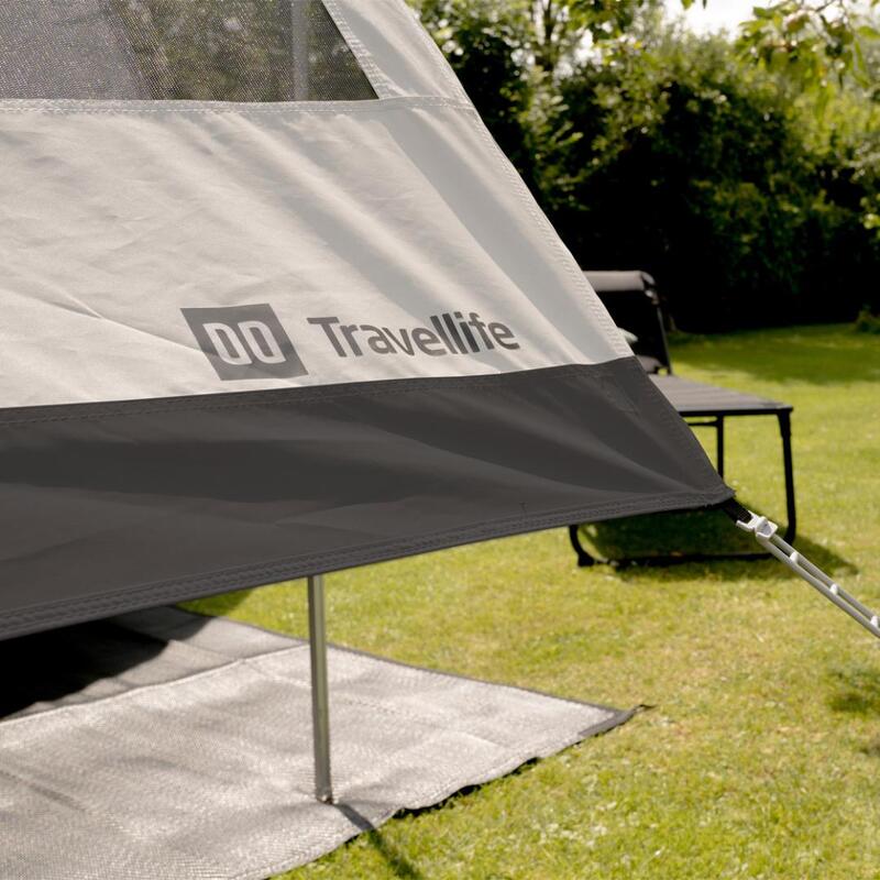 Travellife Isola sun shade voorkant universeel 3,80mx1,70m