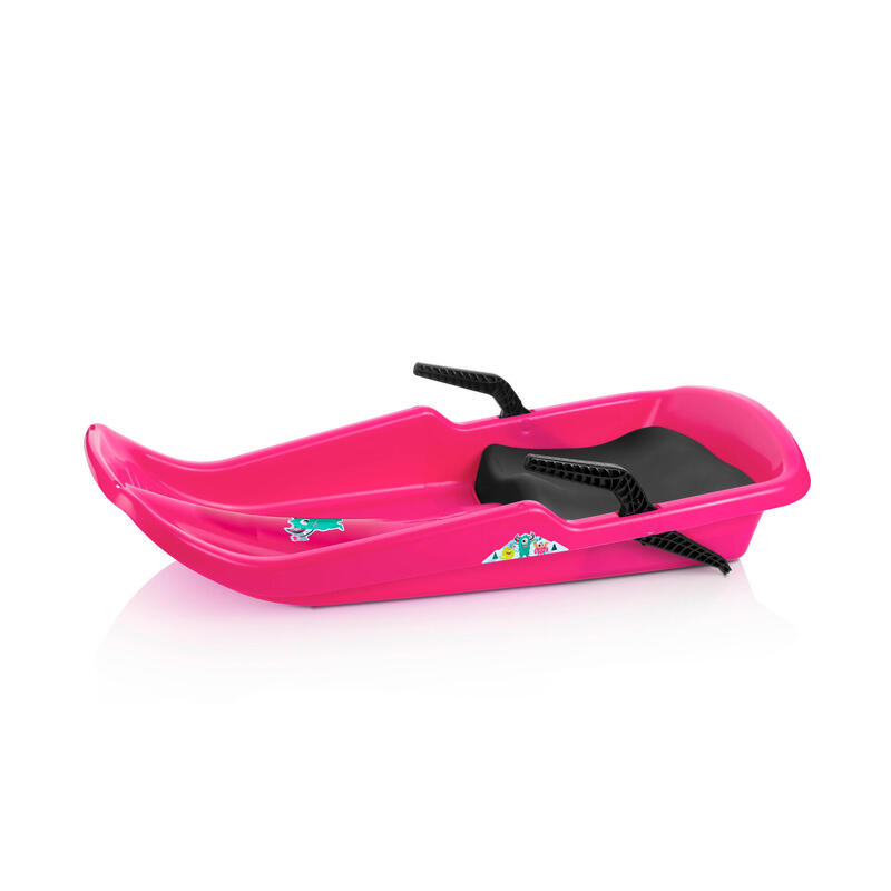 Sanie Gizmo Riders Cyclone, roz, 80x39x15 cm, capacitate 50 kg