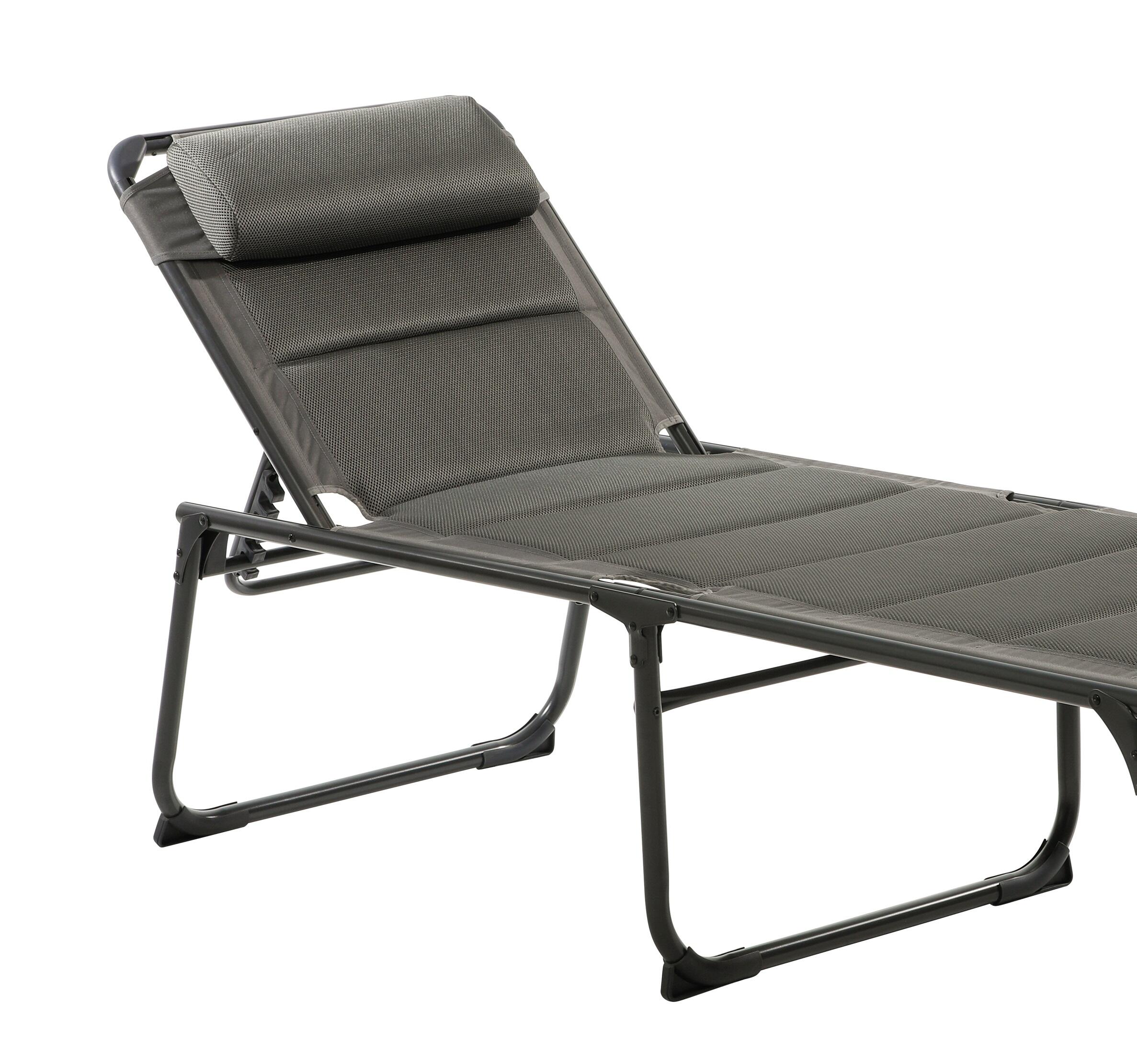 Travellife Barletta chaise longue dark grey 2/2