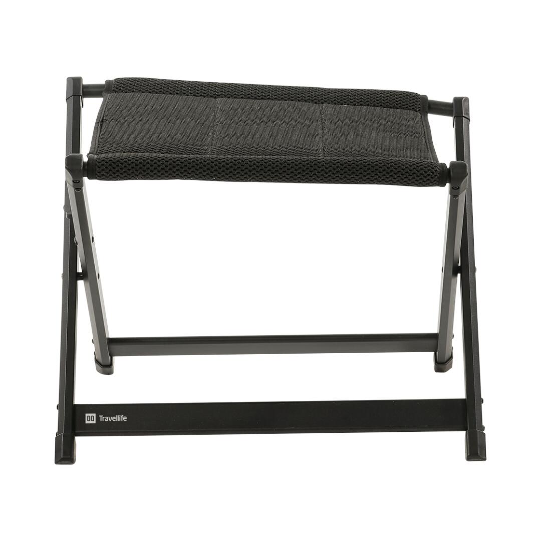Lucca footrest black 3/4