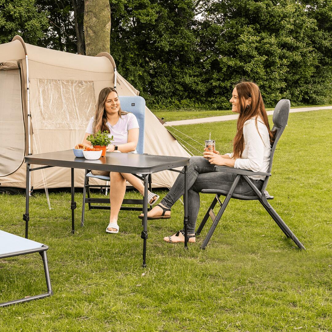 Lago recliner comfort grey TRAVELLIFE Decathlon