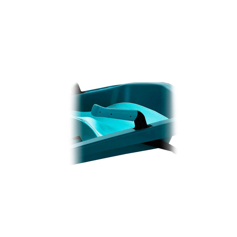 Sanie Gizmoriders Tron, alb — scaun ergonomic, frâne