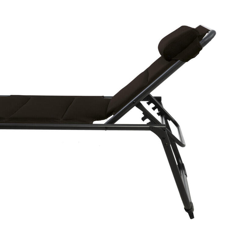 Travellife Barletta chaise longue black