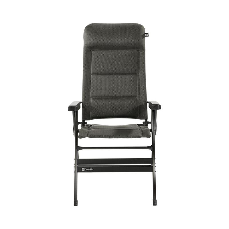 Travellife Barletta chaise réglable comfort XL dark grey