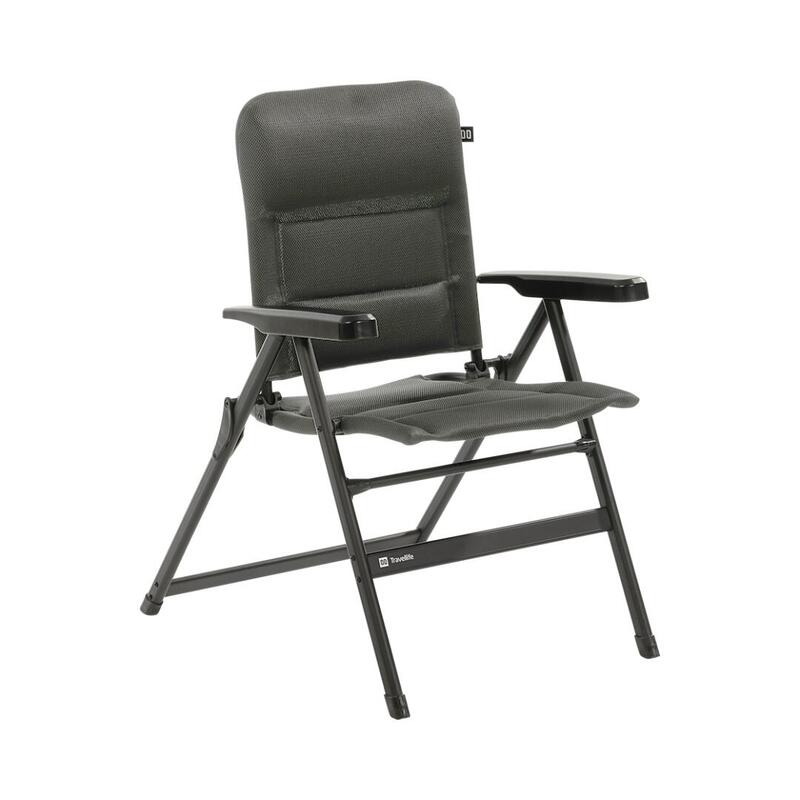 Travellife Barletta chaise réglable comfort M dark grey