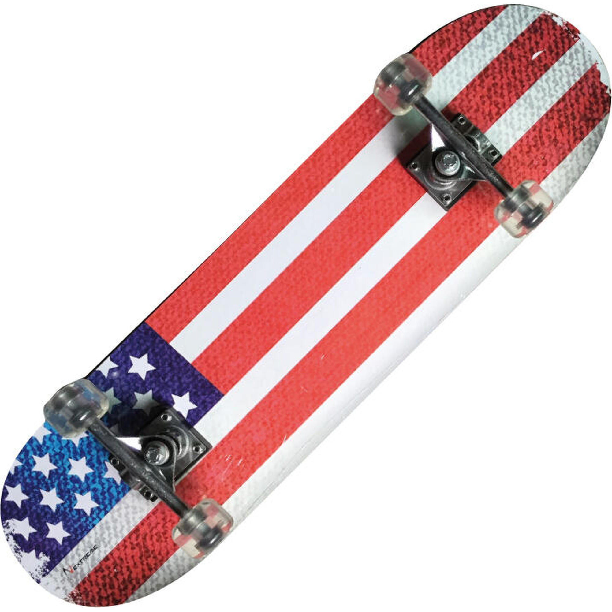 Skateboard Nextreme Tribe Pro Usa Flag, Multicolor, uni