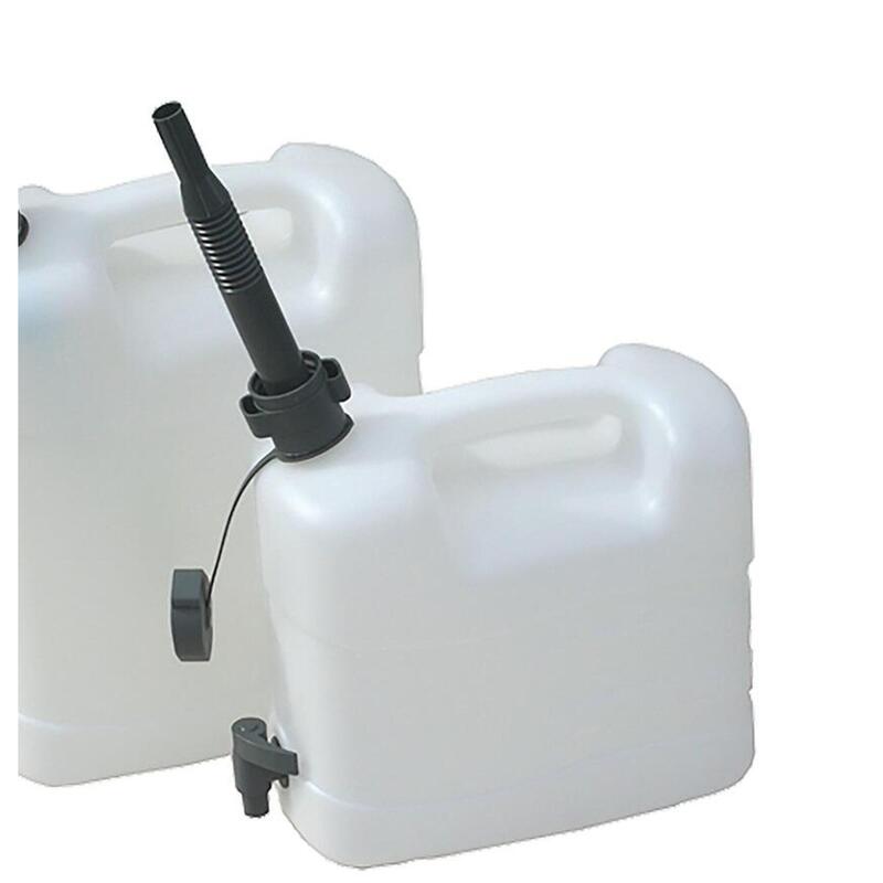 Travellife Jerrycan de luxe avec  bec verseur et robinet de fermeture 15 litres