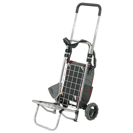 Camping Sackkarre Trolley Transport Karre Wagen Kühltasche Klappbar Alu