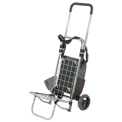 Camping steekwagen trolley transportwagen koeltas opvouwbaar aluminium