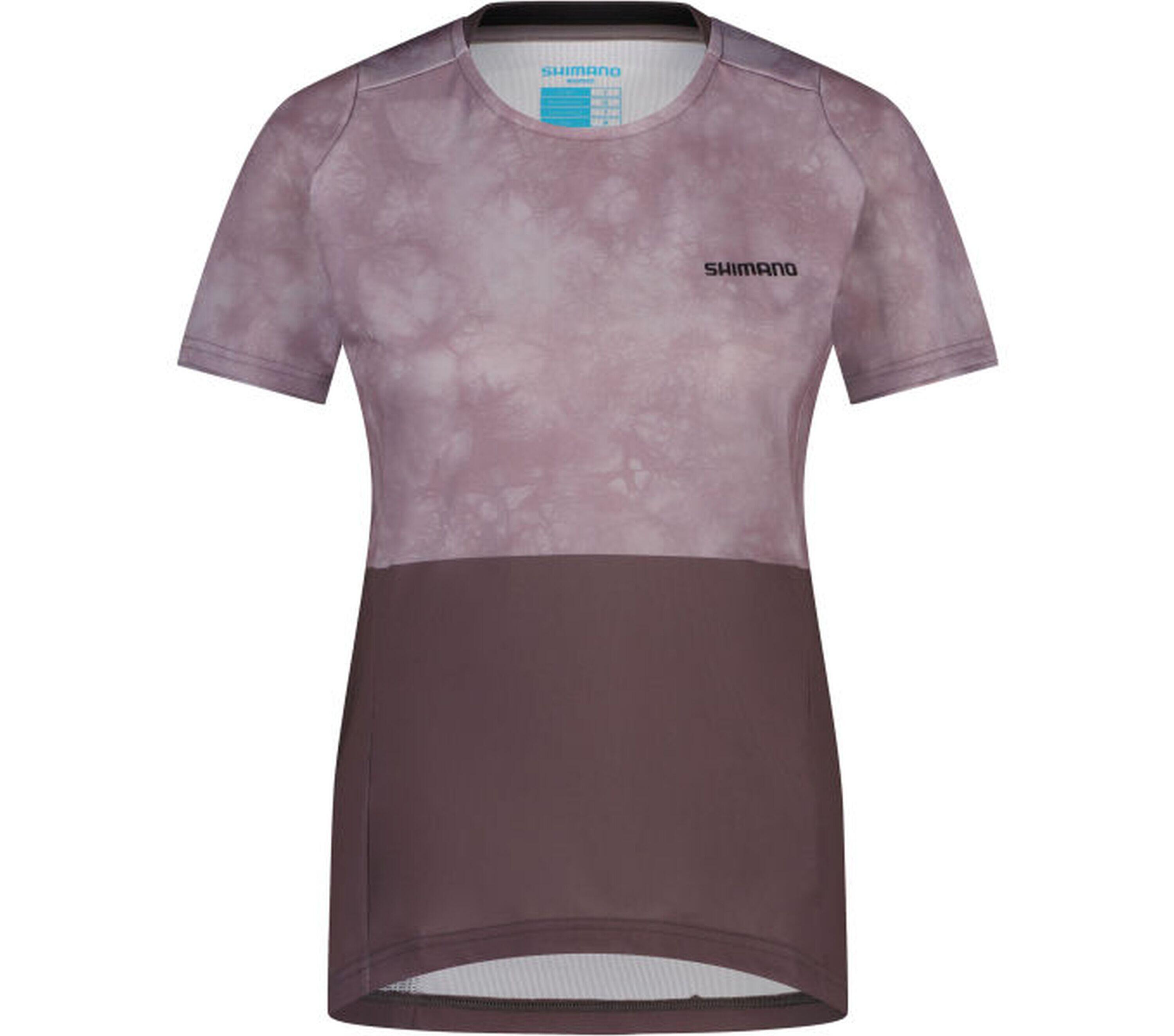 SHIMANO SHIMANO FORESTA Korte Mouw Jersey, Taupe voor dames