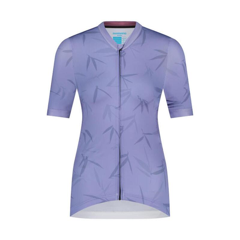 SHIMANO Woman'S VELOCE Short Sleeves Jersey, Purple