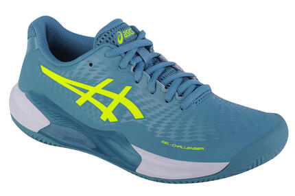 Chaussures tennis Asics Gel-Challenger 14 Clay femme gris bleu