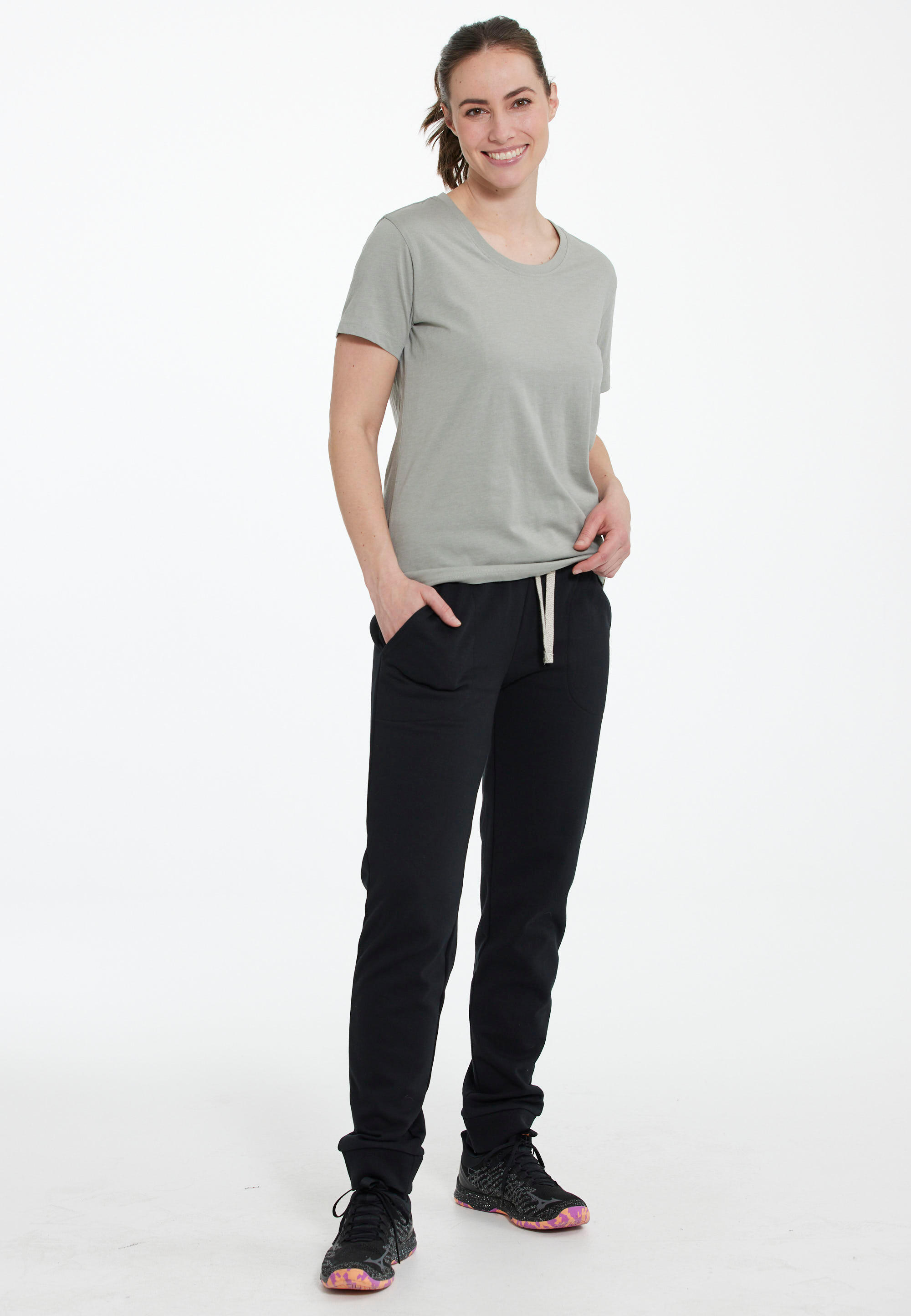 Pantaloni sportivi da donna Cruz Mayda 3/5