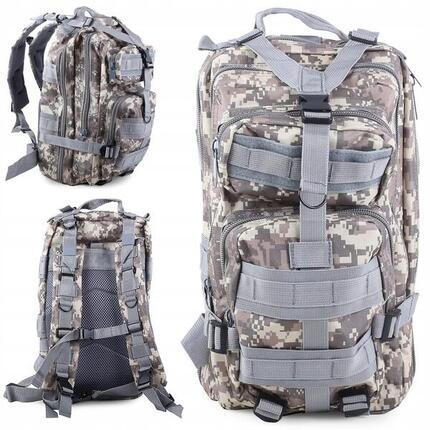 Sac à dos militaire tactique Survival Camo 30 Litres
