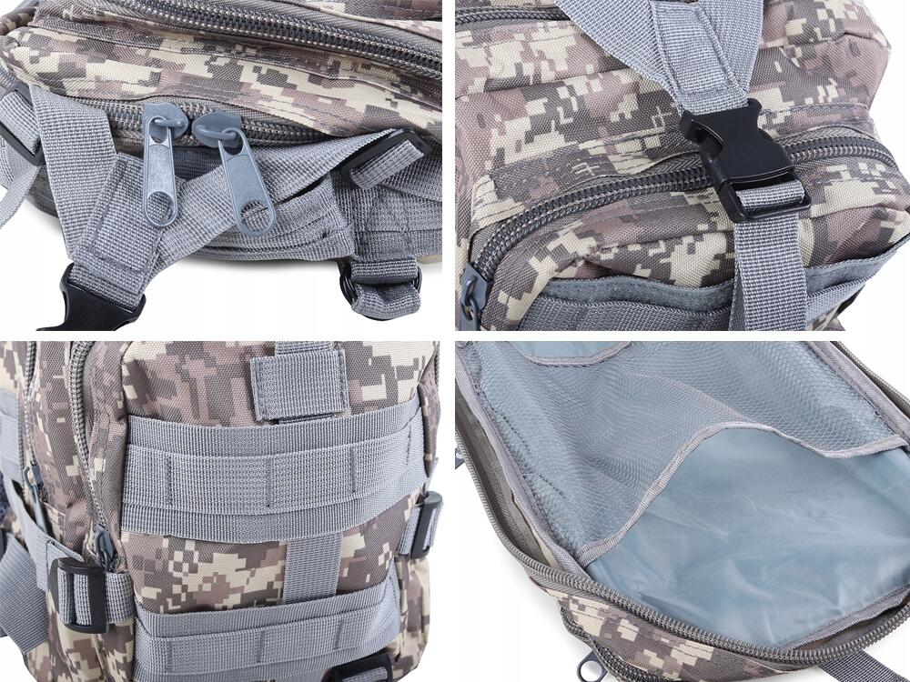 Mochila de trekking y senderismo Digital Camo de 30 litros 6/7