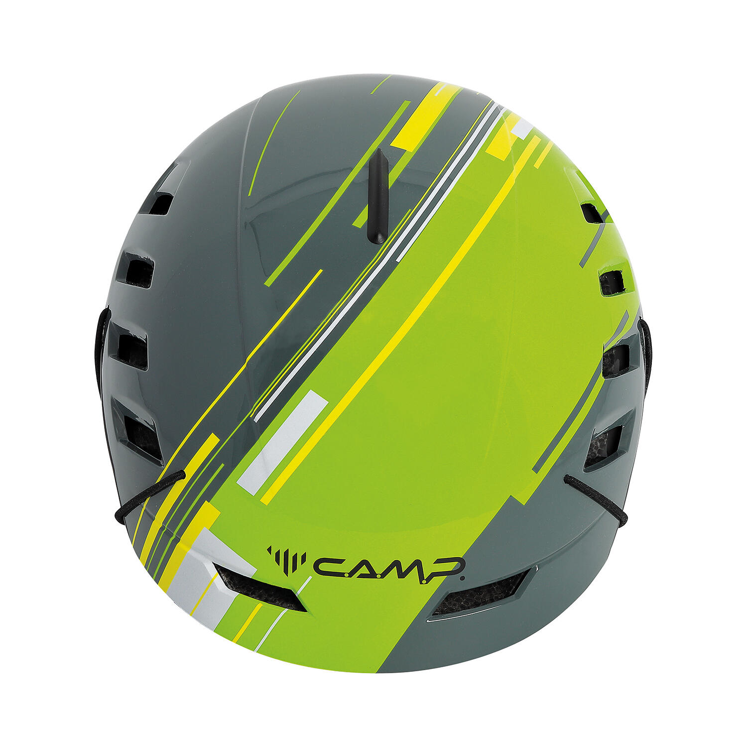 Casco de escalada CAMP Voyager L gris-verde con carcasa rígida 3/7
