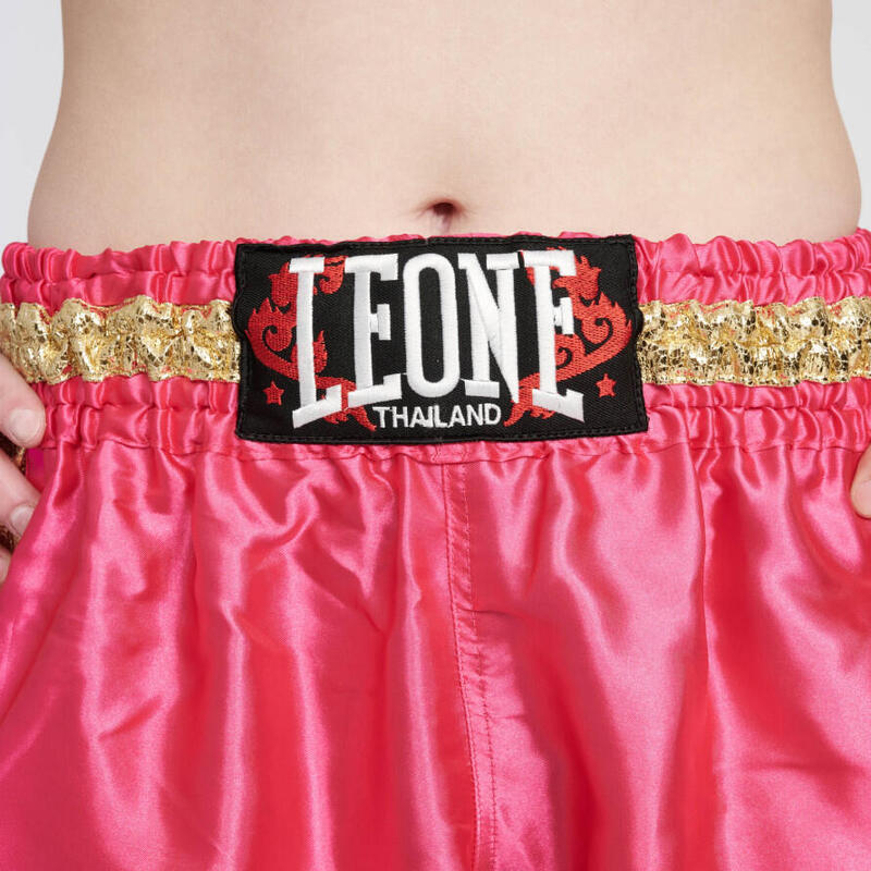 Pantalón corto short Adulto Muay Thai Leone 1947 KHAO LAK fucsia