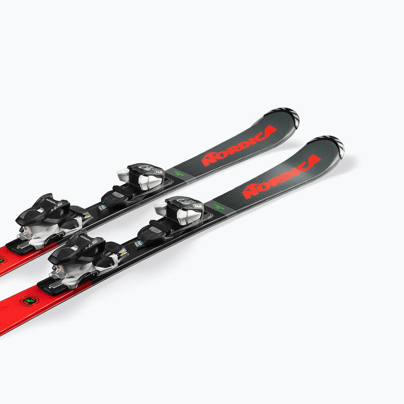 Skis de descente pour enfants Nordica Team J R + J7.0 FDT