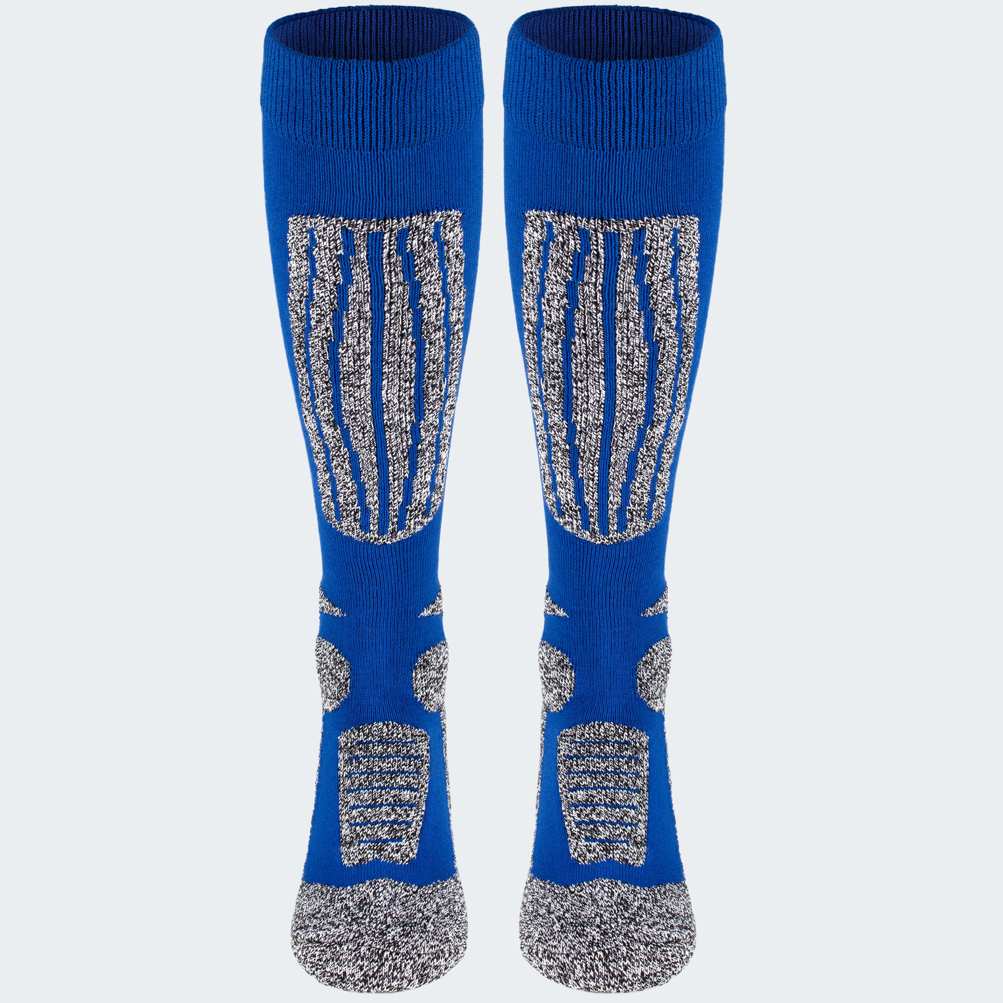 Skisocken 'snow' | gepolsterte Funktionssocken | Damen und Herren | Blau 2/7